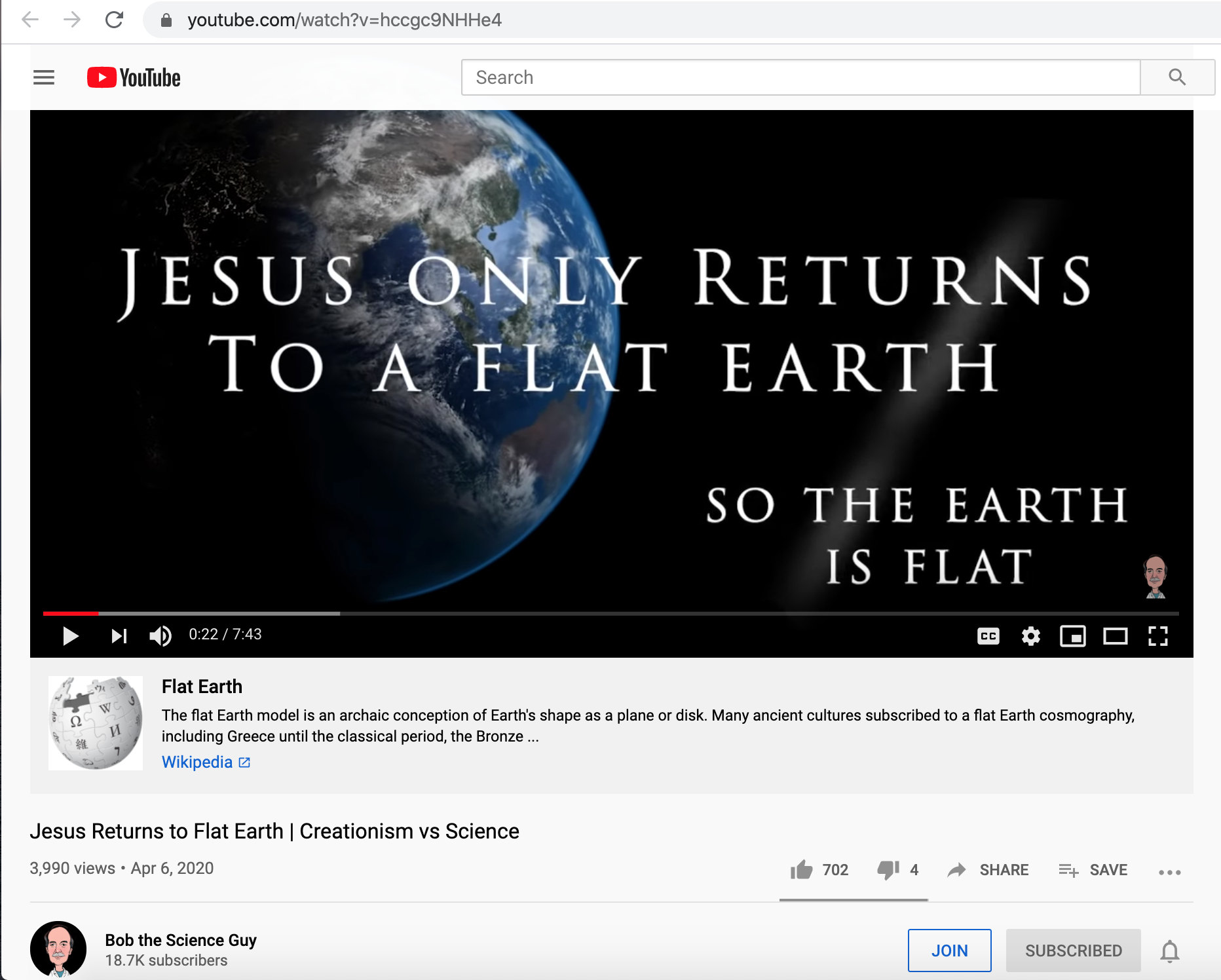 Jesus Only Returns To A Flat Earth.jpg