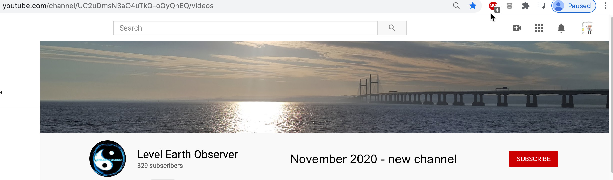 Level Earth Observer - new channel Nov 2020.jpg